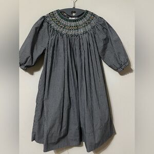 Rosalina Collections Smocked Gingham Dress